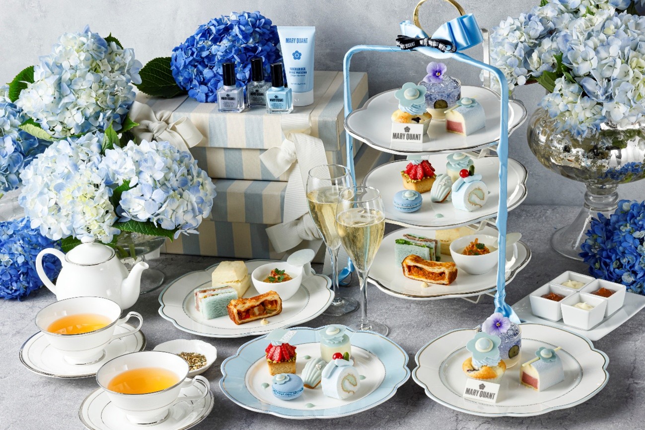 マリークワントコラボ♡グランドニッコー東京 台場が贈る『MIZUIROティーパーティー』