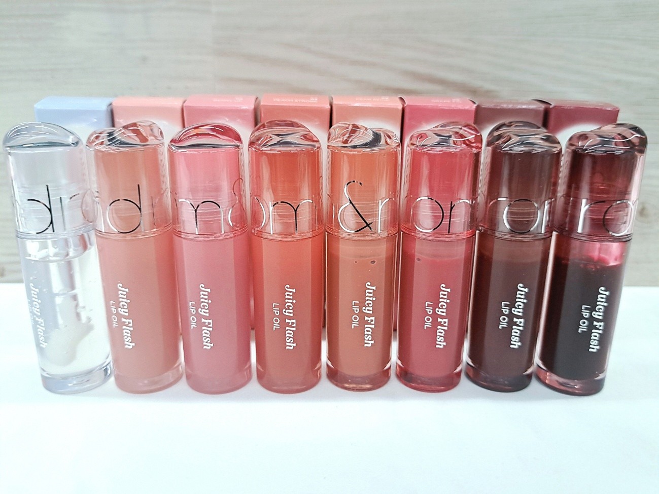 ティントとグロスの良いとこ取り！rom&nd（ロムアンド）のナチュ盛れリップオイルを全色GET！