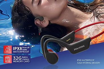 新型X7 ワイヤレス骨伝導ヘッドフォン