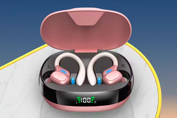 LED ディスプレイ付きイヤホン