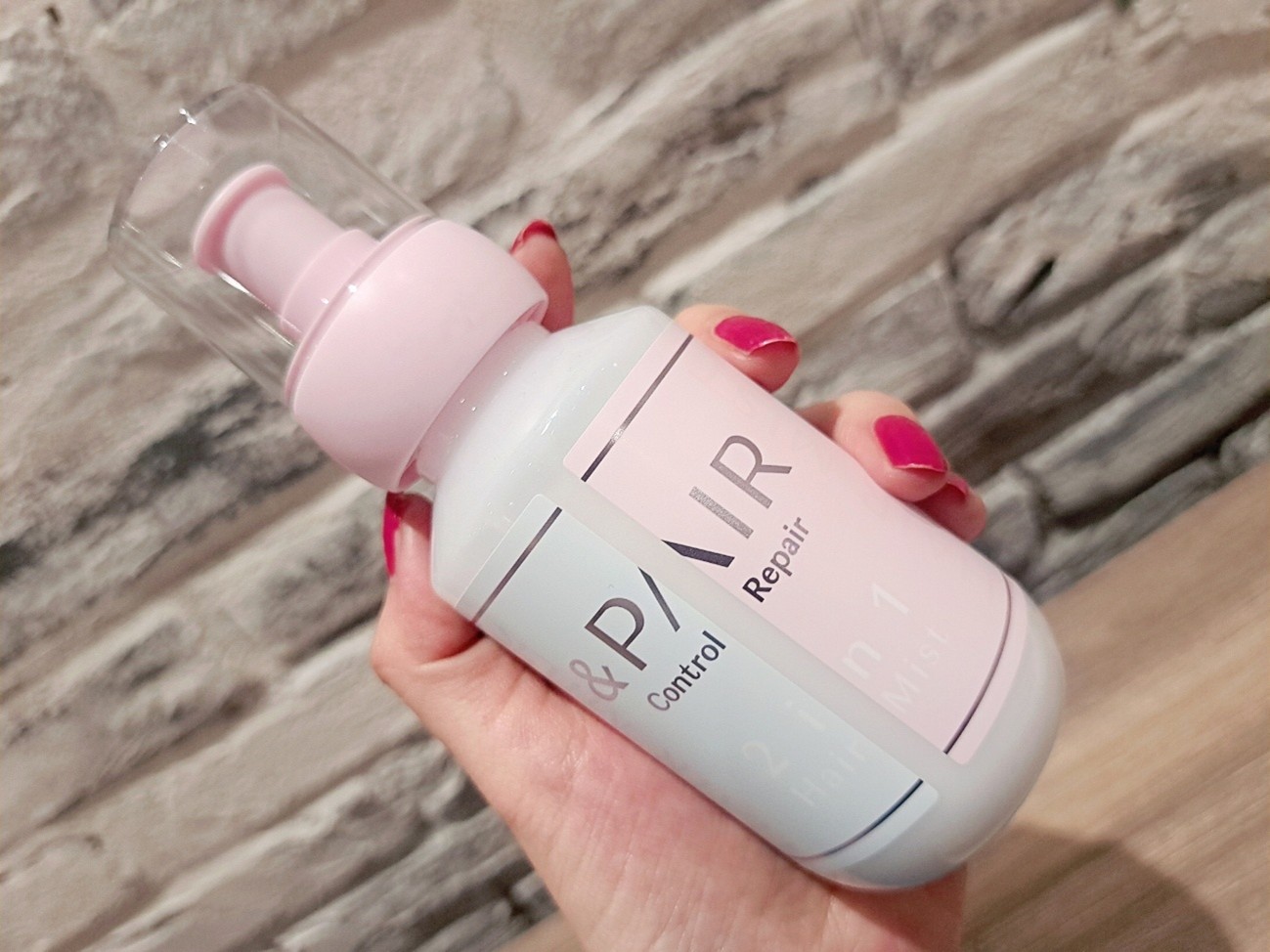 &PAIR Control Repair 2in1 ヘアミルクミスト