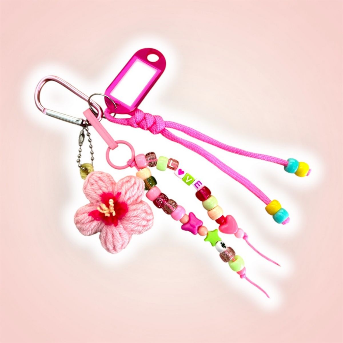 さくらバッグチャームづくり