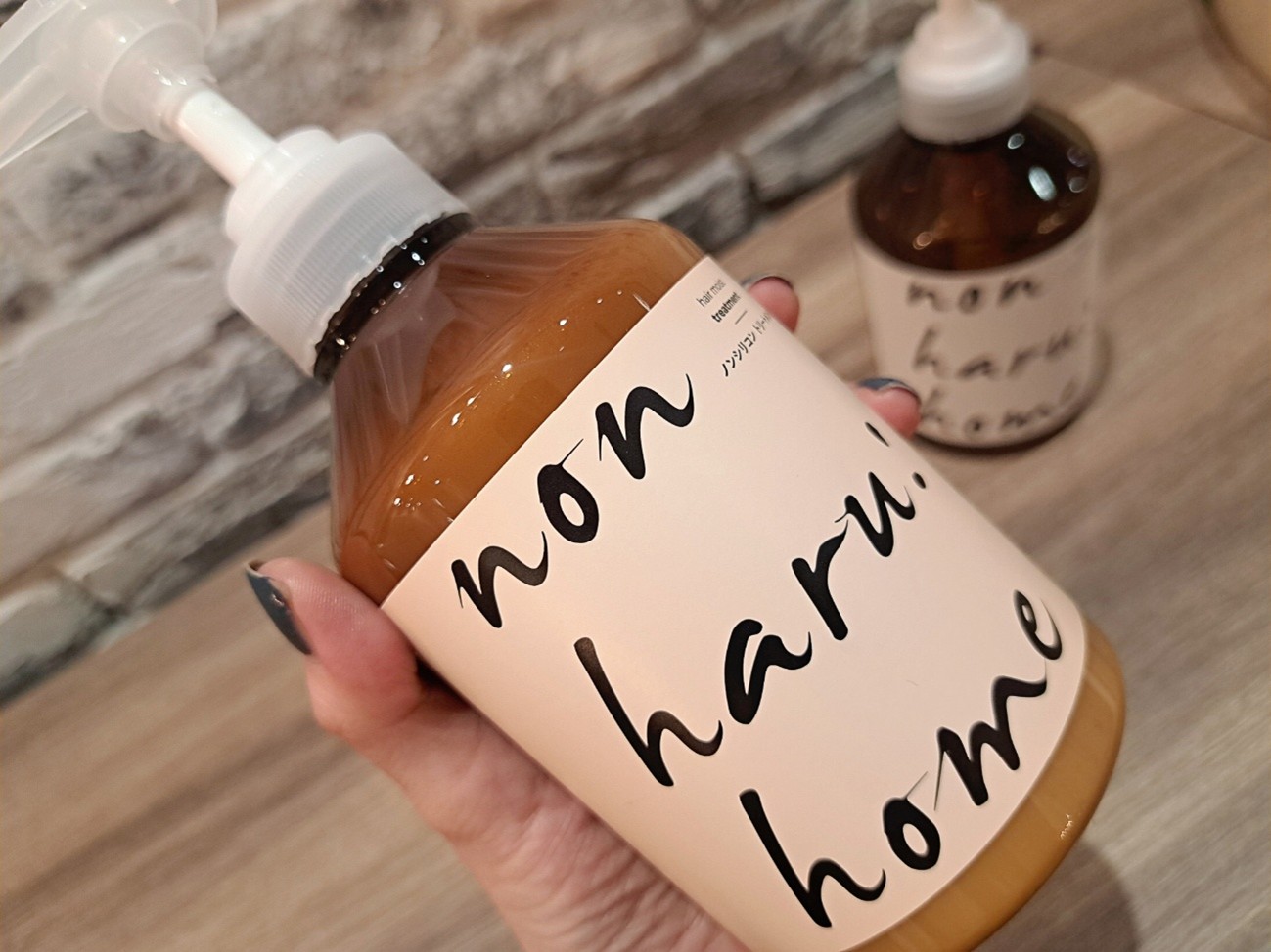 続いては泡立つトリートメント！