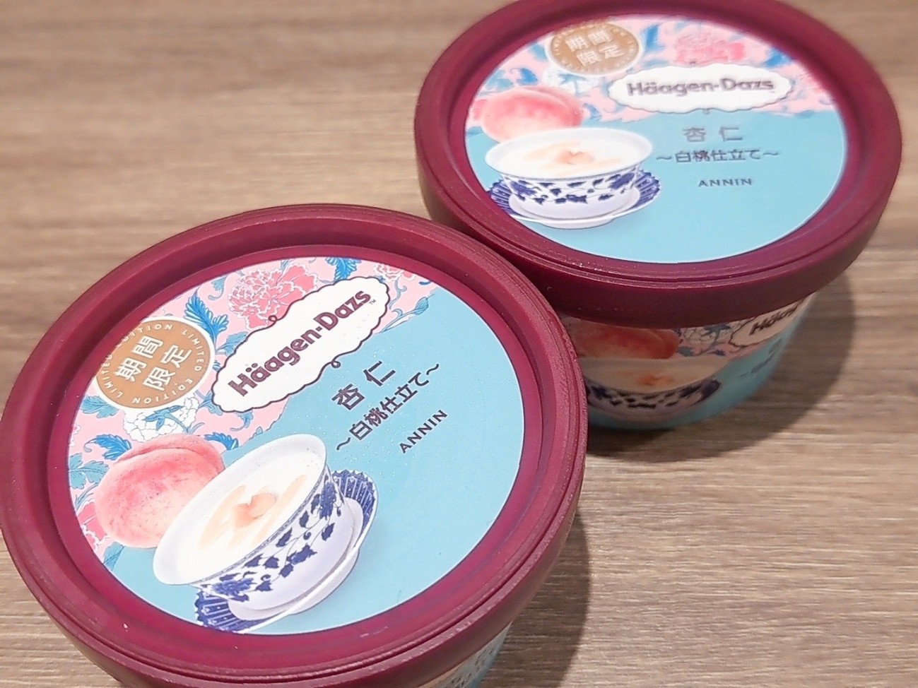 ミニカップ『杏仁〜白桃仕立て〜』を実食！