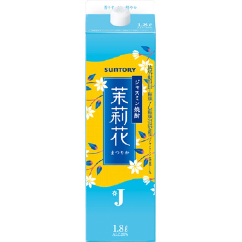 ジャスミン焼酎〈茉莉花〉　１．8L紙パック