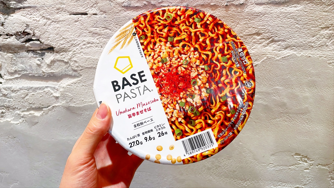 旧商品「BASE PASTA 旨辛まぜそば」