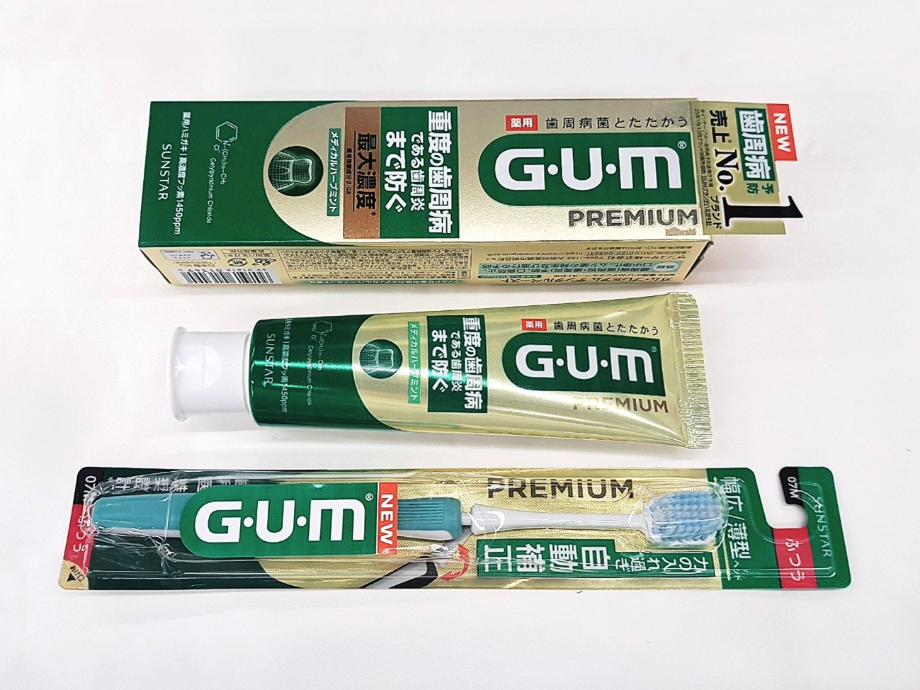 歯周病予防ハミガキ売上No.1*¹の「G･U･M」より、金の「ガム・プレミアム」シリーズ新発売！