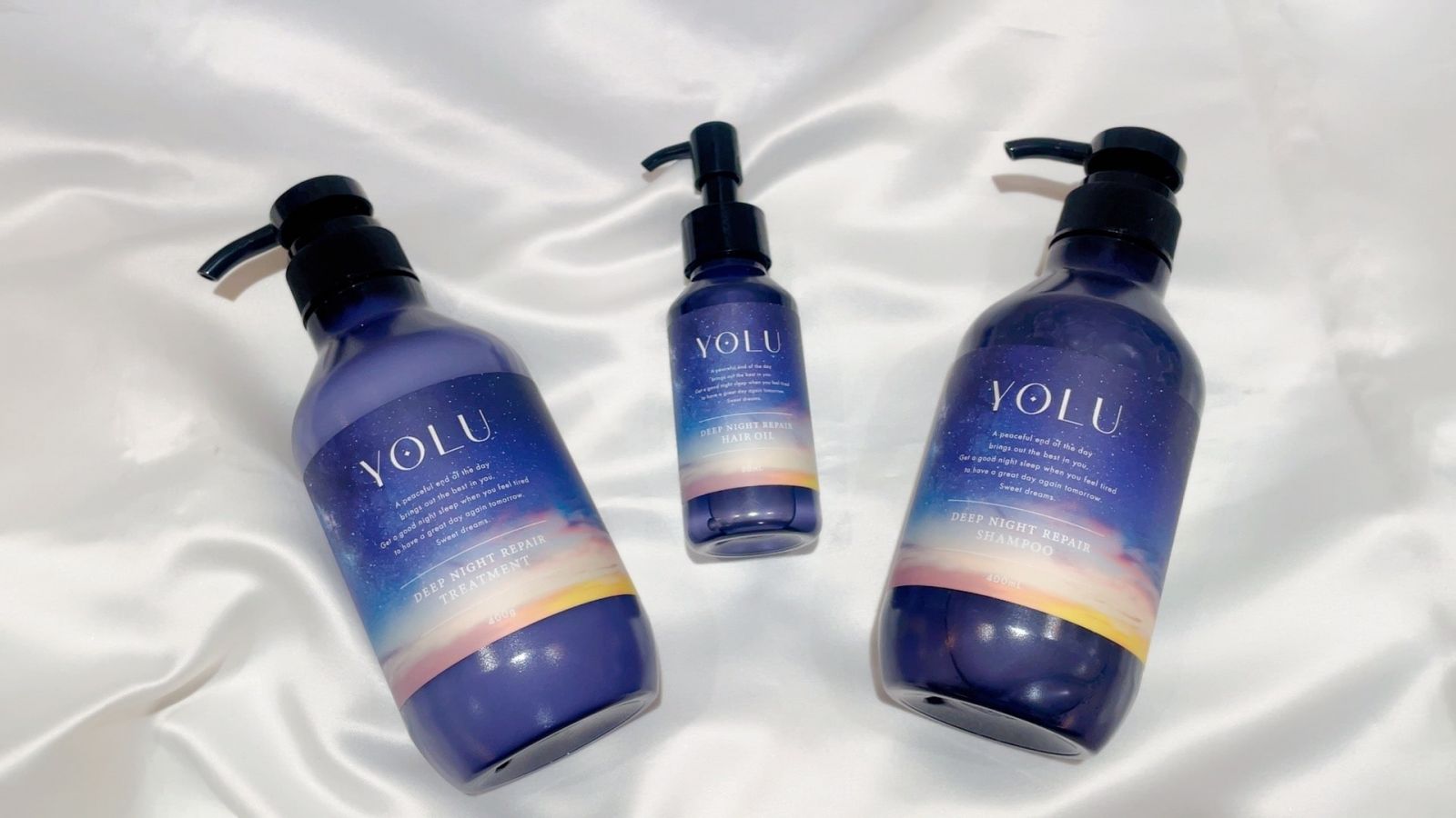 【即日発送】1050ml シャンプー トリートメントヨル ディープナイトリペア ディープナイトリペア シャンプー｜【公式】YOLU[ヨル] ナイト